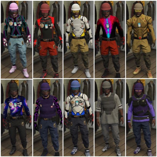 GTA 5 PS5 Modded Outfits Enhanced Edition